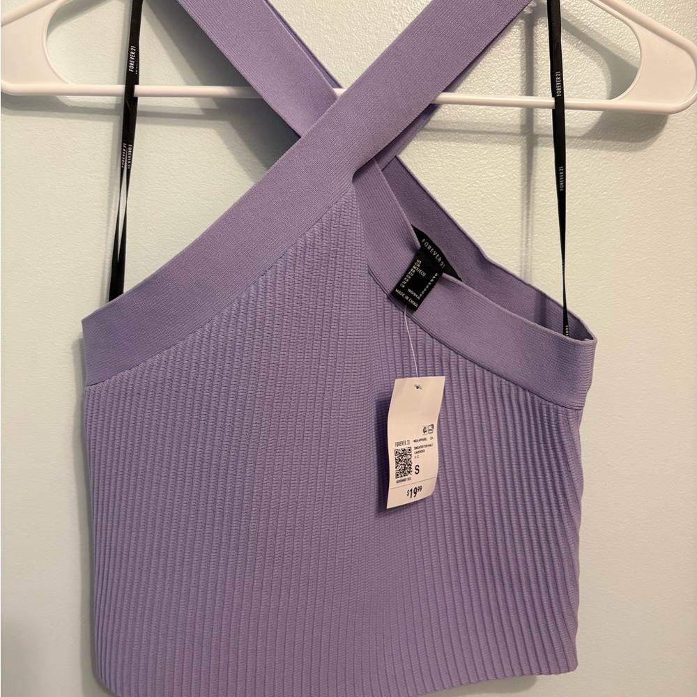 Forever 21 Ribbed Crop Top